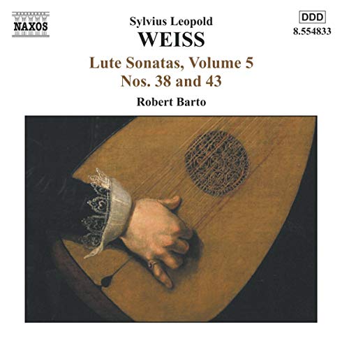 Robert Barto - WEISS: Lute Sonatas Nos. 38 and 43 [CD]