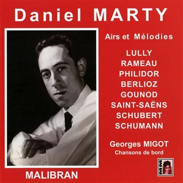 Marty - Daniel Marty Airs & Melodies (+ Chansons by Migot) [CD]