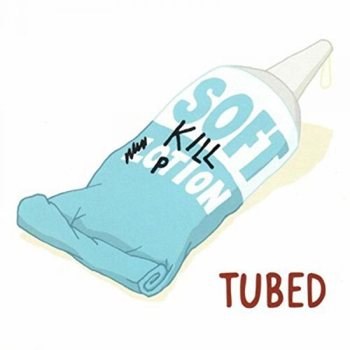 The alt text for the image is: "Crushed tube of glue with 'soft kill option' written on it."