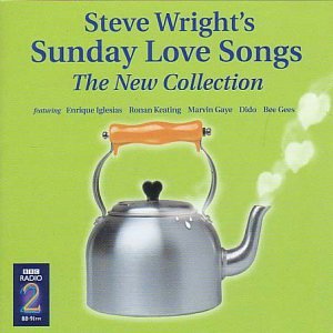 CD cover for “Steve Wright’s Sunday Love Songs” featuring a kettle.