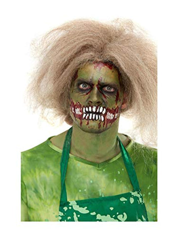 Smiffys Make-Up FX Zombie Face Transfer Green - Adult Unisex