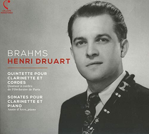 Henri Druart; Annie d'Arco; Quatuor a cordes de l'Orchestre de Paris - Brahms [CD]