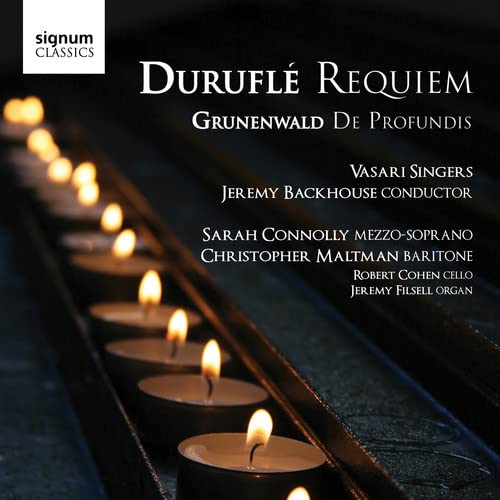 Sarah Connolly<br>chistopher Maltman<br>jeremy Fil - Durufle: Requiem (Vasari Singers/Backhouse) [CD]