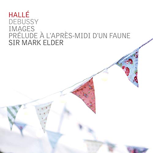 A CD cover featuring a string of triangular bunting flags against a white background.