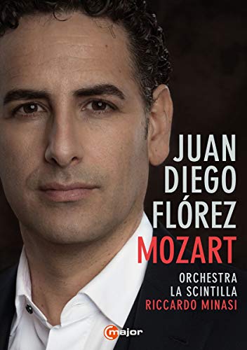 DVD cover featuring Juan Diego Florez, a man in a suit and white shirt.
