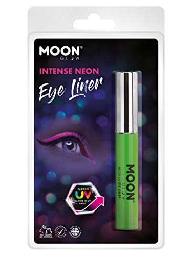 Smiffys Moon Glow Intense Neon UV Eye Liner, Green