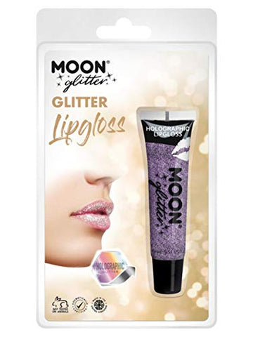 Moon Glitter Holographic Glitter Lipgloss Purple