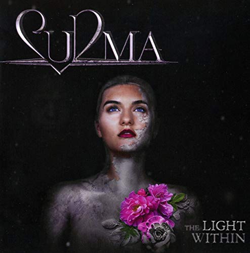 Album cover featuring a woman with flowers on her chest against a dark background.