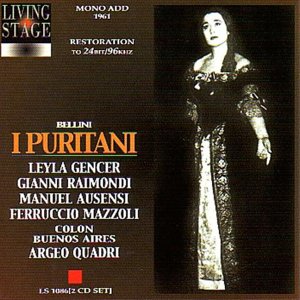 Bellini - Bellini Puritani Gencer Buenos Aires 1961 Quardi [CD]