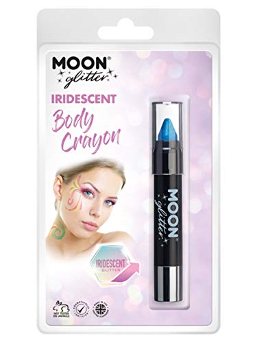 Moon Glitter Iridescent Body Crayons Blue