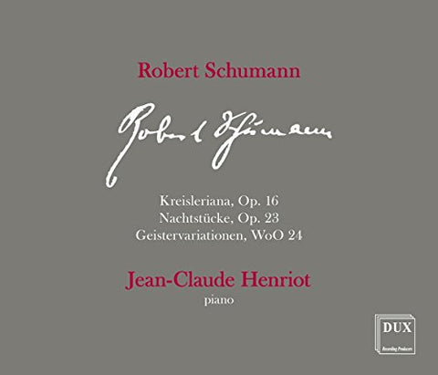 Various - Works for Solo Piano - Jean-Claude Henriot (piano) [CD]