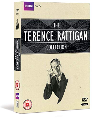 DVD case with a black and white image of Terence Rattigan and text "The Terence Rattigan Collection".