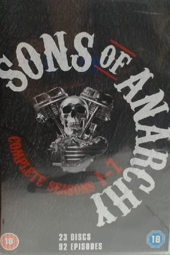 Sons Of Anarchy - Complete Seasons 1-7 - Blu Ray - W/ Code