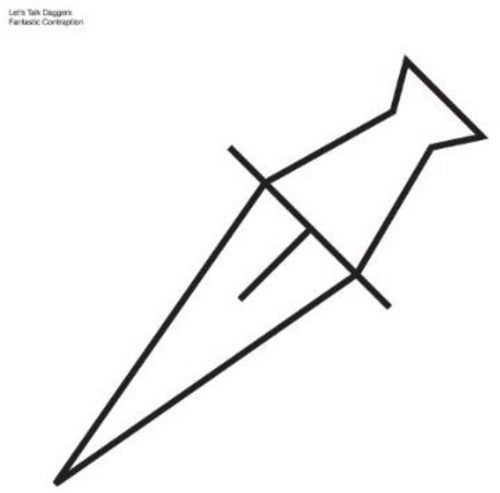 A simple black line drawing of a dagger on a white background.