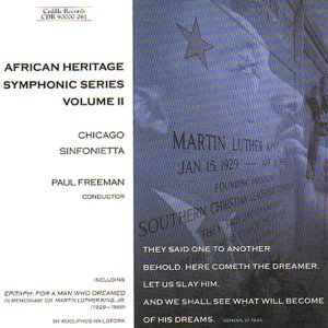 Chicago Sinf - African Heritage Symphonic Series Vol 2 [CD]