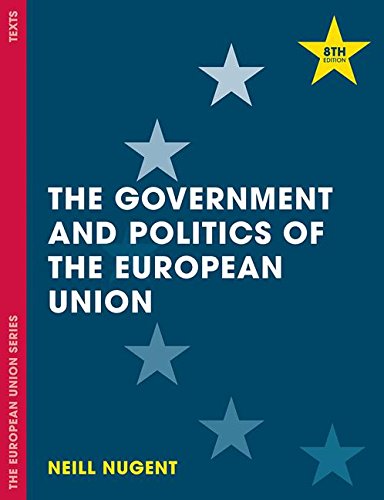 Blue book cover with white text, red stripe, and stars, featuring title and author's name.