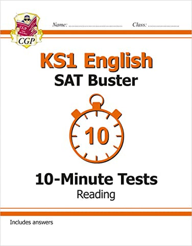 KS1 English SAT Buster 10-Minute Tests: Reading (for the 2022 tests) (CGP KS1 English SATs)