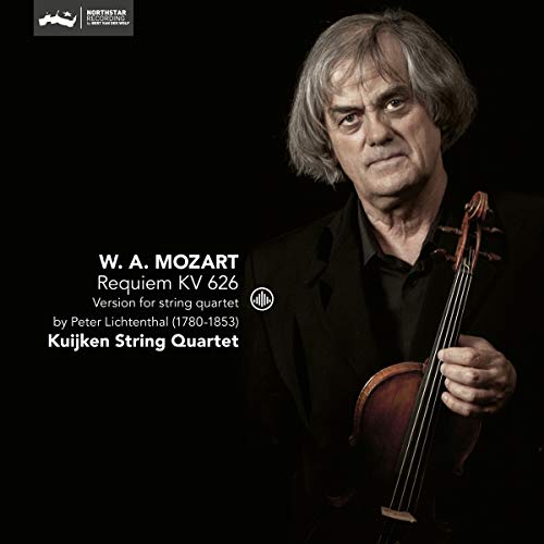 CD cover with a man holding a violin against a black background.