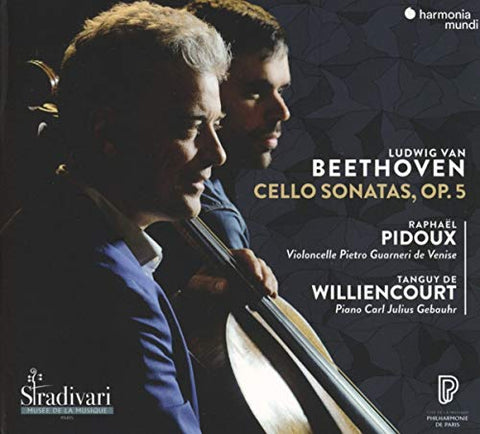 Raphael Pidoux, Tanguy De Williencourt - Beethoven: Cello Sonatas. Op. 5 [CD]