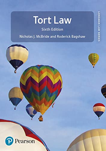 Tort Law (Longman Law Series)