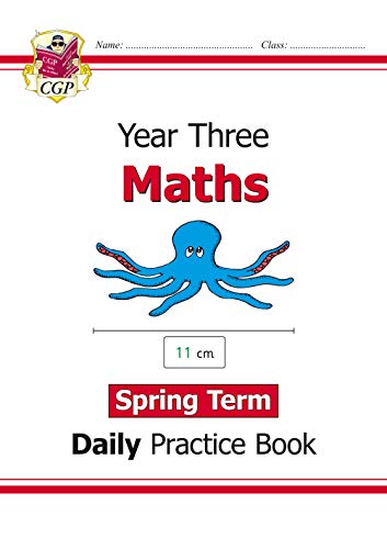 New KS2 Maths Daily Practice Book: Year 3 - Spring Term: perfect for catch-up and home learning (CGP KS2 Maths)