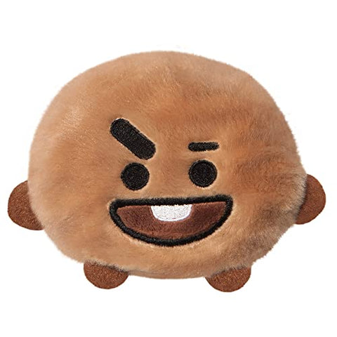 AURORA, 61509, BT21 SHOOKY Palm Pal, 5In, Eco-friendly soft toy, Brown