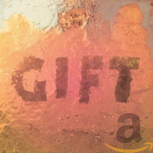 CD cover with the word "GIFT" in distressed, dark lettering.