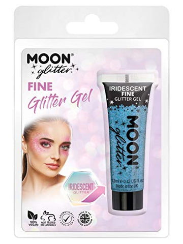 Moon Glitter Iridescent Glitter Gel Blue