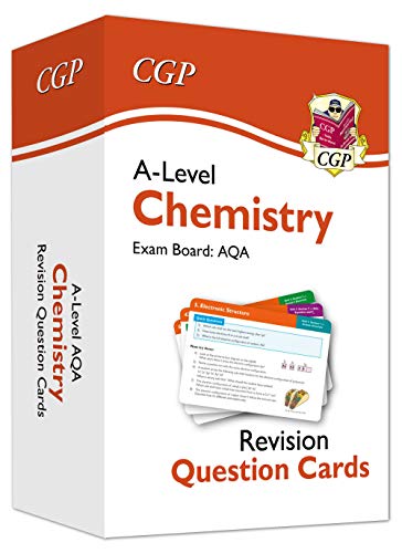 New A-Level Chemistry AQA Revision Question Cards: ideal for catch-up and the 2022 and 2023 exams (CGP A-Level Chemistry)