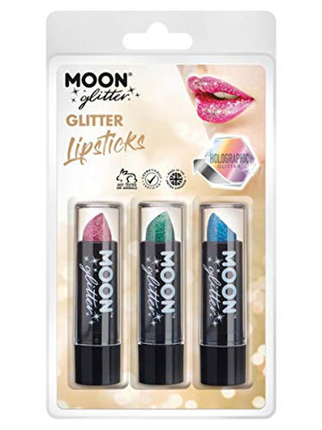 Moon Glitter Holographic Glitter Lipstick