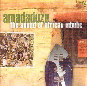 "CD cover with tribal image, shield, and text on a textured, yellow-brown background."