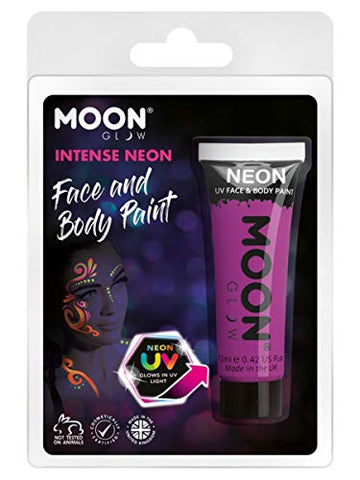 Moon Glow Intense Neon UV Face Paint Purple