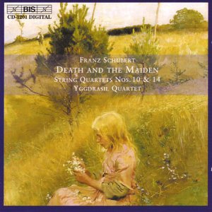 CD cover featuring a serene landscape with a woman in a field, holding flowers.