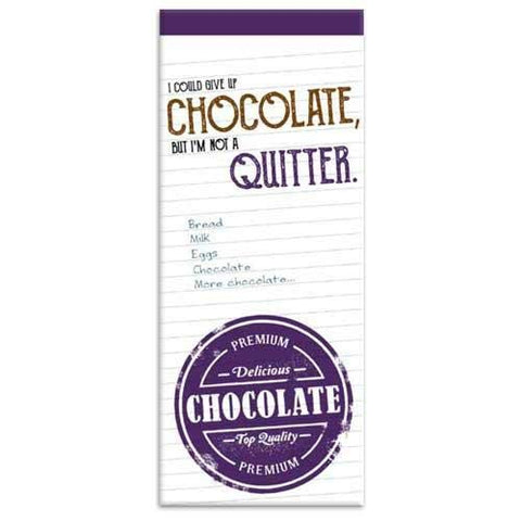 Chocolate Shopping List