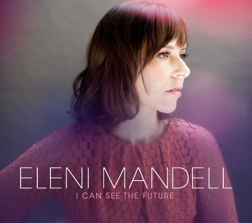 Album cover featuring a woman with short brown hair and red knit sweater.
