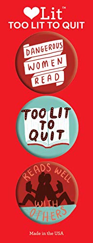 Too Lit to Quit 3 Badge Set: LoveLit (LoveLit Button Assortment)