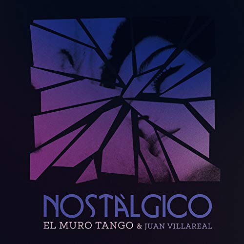 A CD cover with a broken mirror image and purple-blue gradient background.