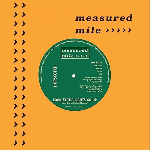 Hopscotch / Andwella - Look At The Lights Go Up c/w Hold On To Your Mind [7"] [VINYL]