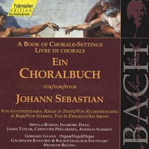 Rilling Bach-collegium Stuttg - Bach: A Book of Chorale Settings, 8 - Trust; Death and Eternity, etc (Edition Bachakademie Vol 85) /Rilling [CD]