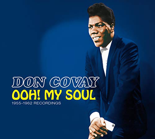 CD cover featuring Don Covay in a blue suit against a blue background.