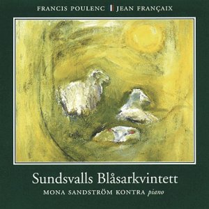 A CD cover featuring a painting of sheep against a green and yellow background.