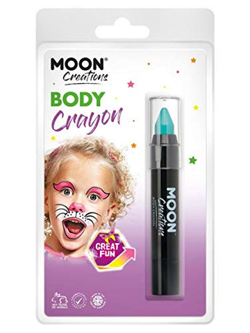 Moon Creations Body Crayons Turquoise
