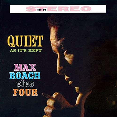 "Album cover with a man holding a cigarette, profile view, against a dark background."