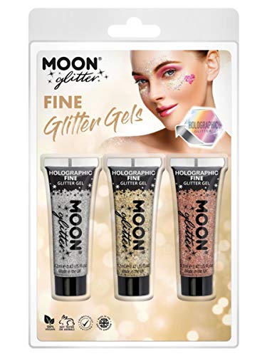 Moon Glitter Holographic Fine Glitter Gel