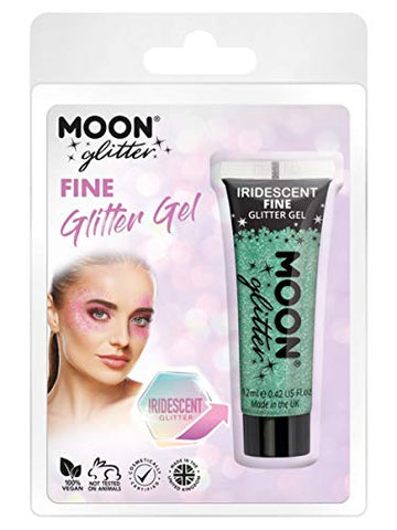 Moon Glitter Iridescent Glitter Gel Green