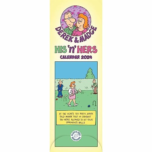 Derek & Madge His N Hers Planner Slim Planner 2024