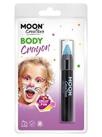 Moon Creations Body Crayons Light Blue