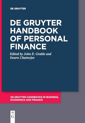 De Gruyter Handbook of Personal Finance (De Gruyter Handbooks in Business, Economics and Finance)