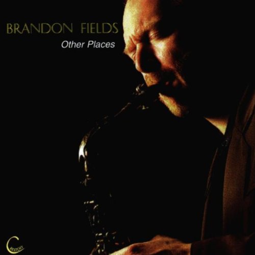 "Album cover featuring a man playing saxophone against a dark background."