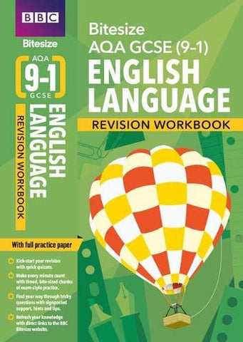 BBC Bitesize AQA GCSE (9-1) English Language Workbook for home learning, 2021 assessments and 2022 exams: for home learning, 2022 and 2023 assessments and exams (BBC Bitesize GCSE 2017)